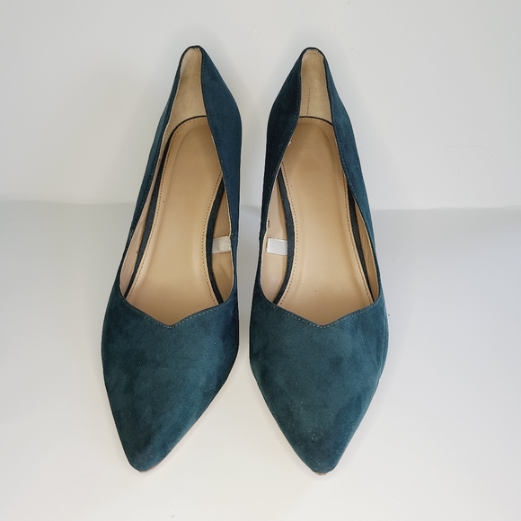 A new day pumps green shoes Sz. 10 - Picture 4 of 7